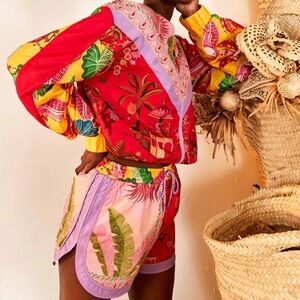 Colorful Women's Floral Shorts